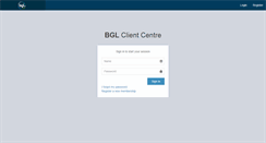 Desktop Screenshot of clients.bglcorp.com.au