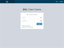 Tablet Screenshot of clients.bglcorp.com.au